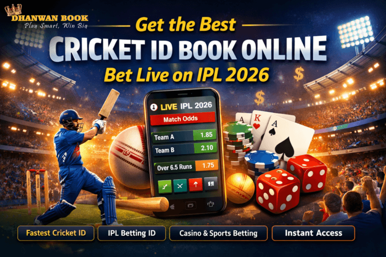 Get the Best Cricket ID Book Online – Bet Live on IPL 2026