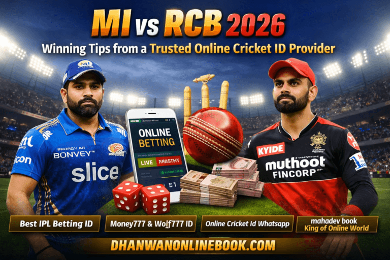 MI vs RCB 2026: Winning Tips from a Trusted Online Cricket ID Provider